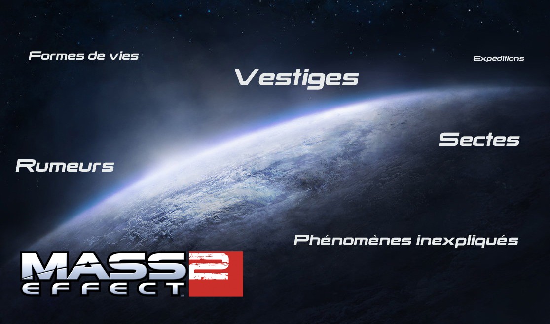 Planètes de Mass Effect 2