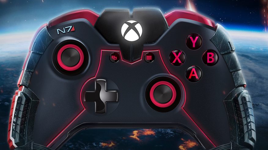 Manette Xbox One Mass Effect/N7