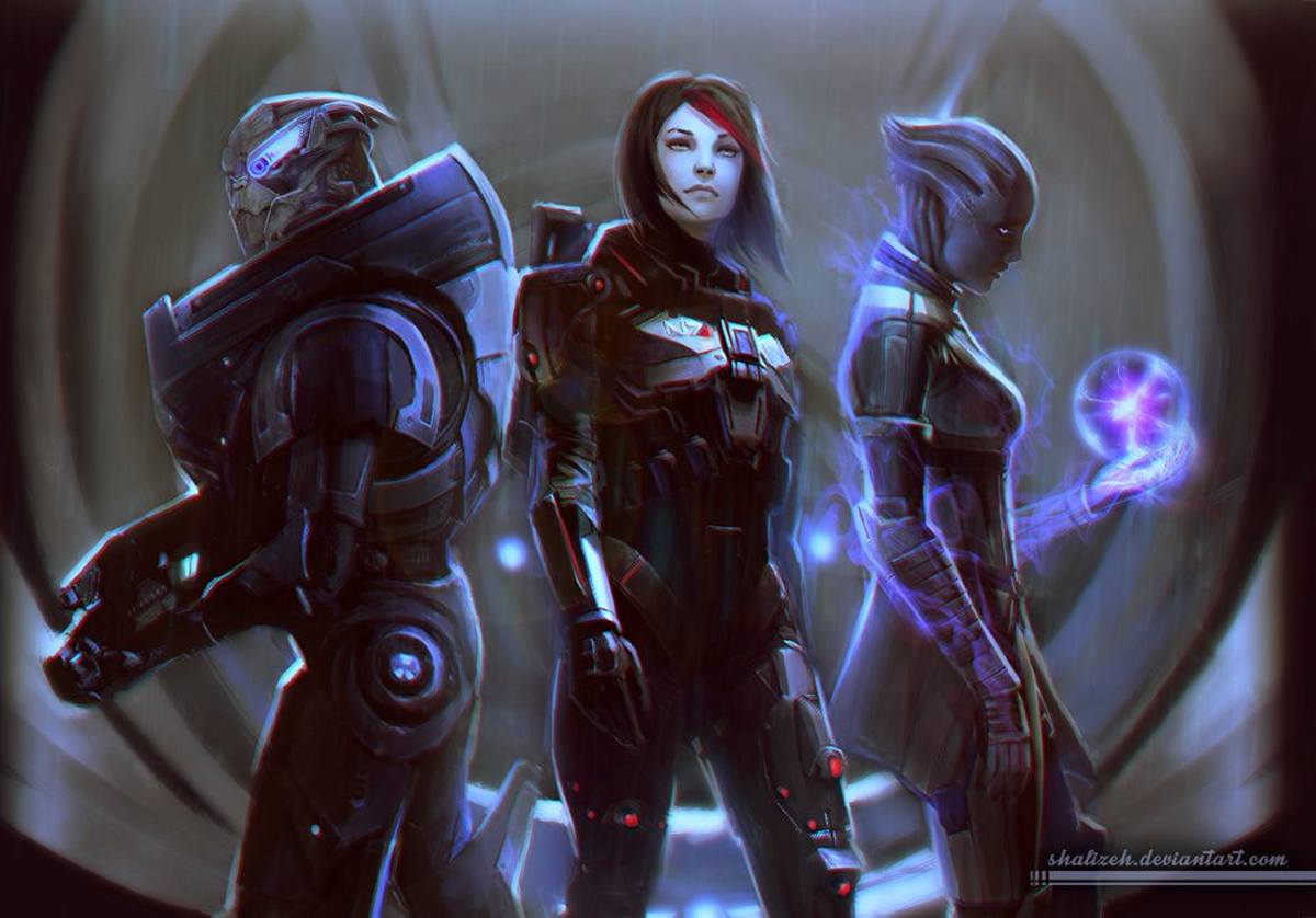 Fan art Mass Effect par Shalizeh