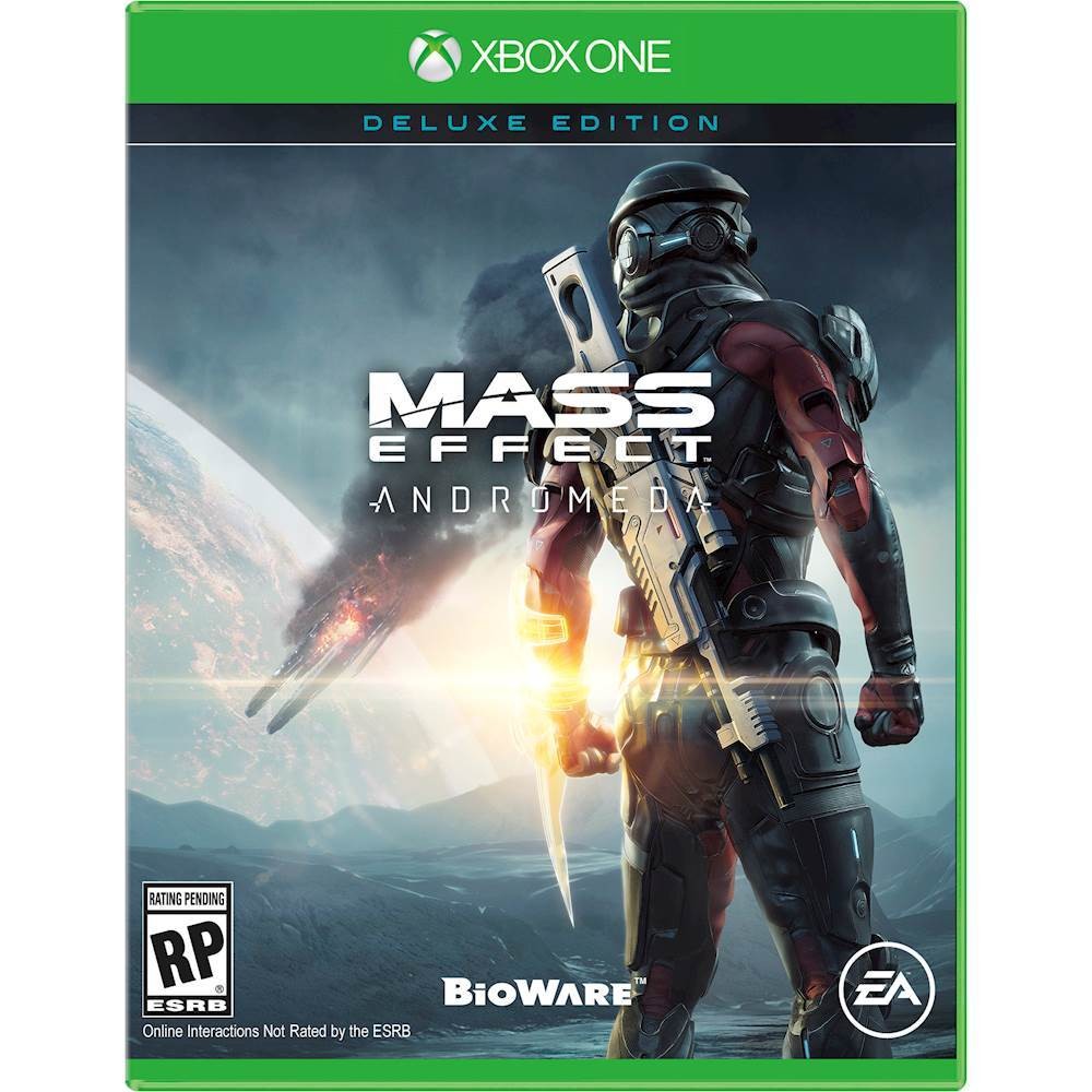 Mass Effect Andromeda Cover 2017 xbox one